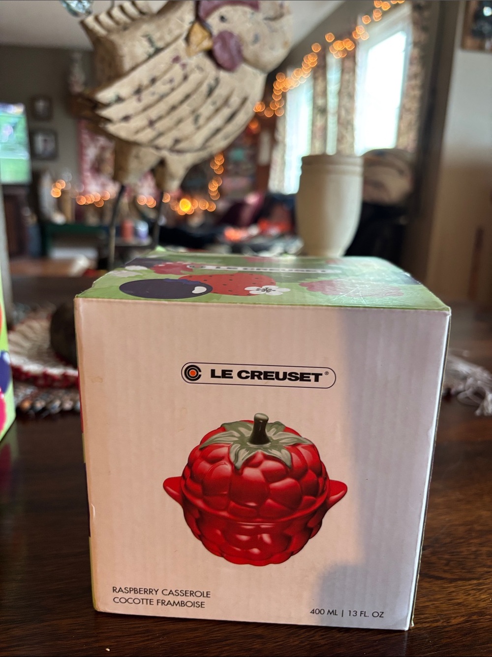 Le Creuset Raspberry Casserole Dish - Raspberry Red 13 Oz